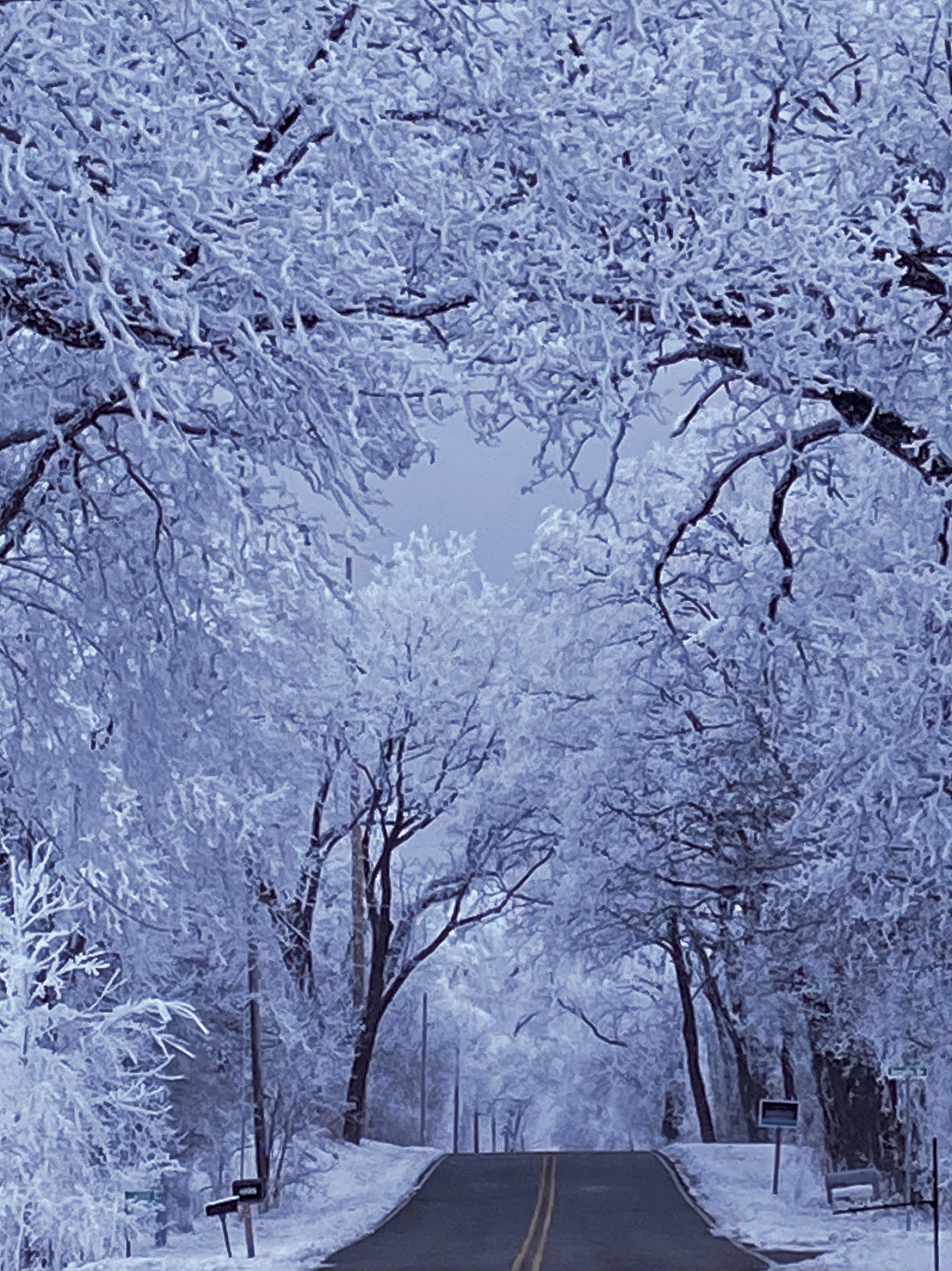 Ice canopy